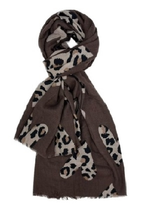 Foulard coeur leo