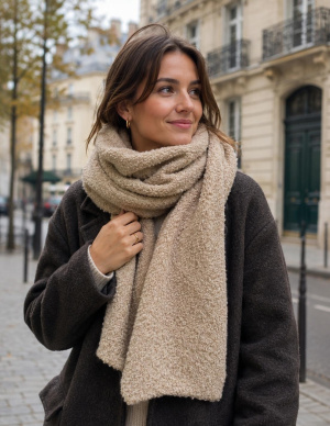 Echarpe bouclette