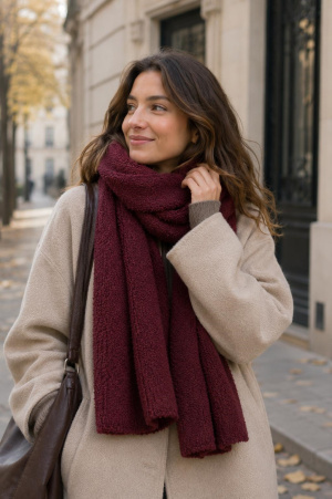 Echarpe bouclette