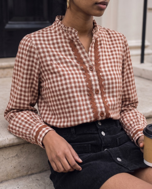 Chemise vichy croquet