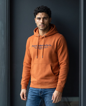 Sweat capuche brode