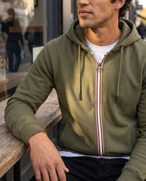 Sweat zippé arthur