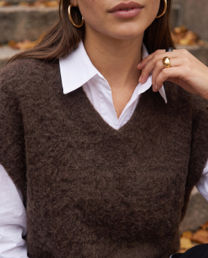 Pull sans maches allie