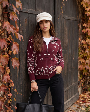 Gilet zip bandana