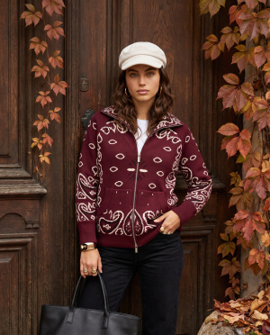 Gilet zip bandana