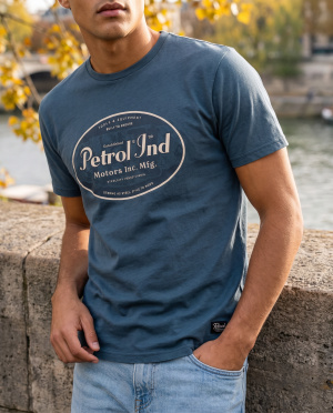 Tee shirt logo petrol