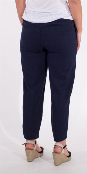 Pantalon lin uni naya