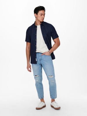Chemisette jean Troy