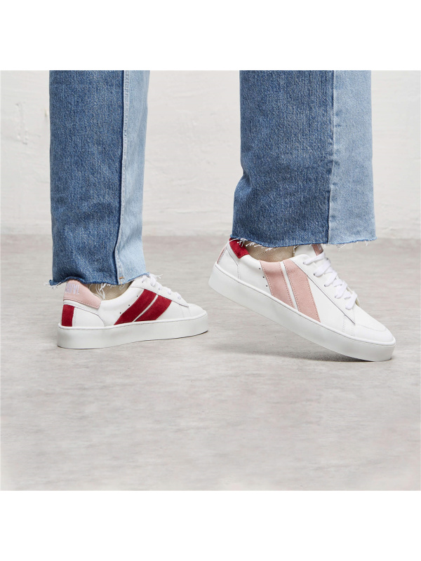 Basket High Slash Pink cherry