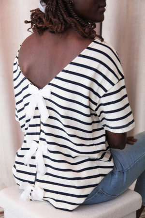 Tee shirt marinière Prisca
