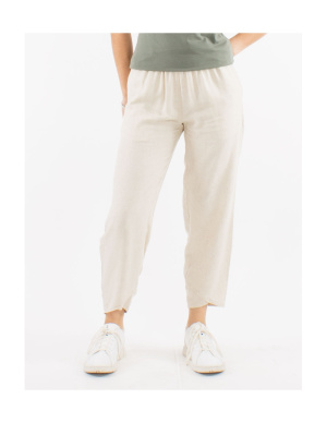 Pantalon lin uni naya