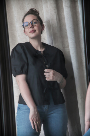 Blouse 3 noeuds Raphaelita