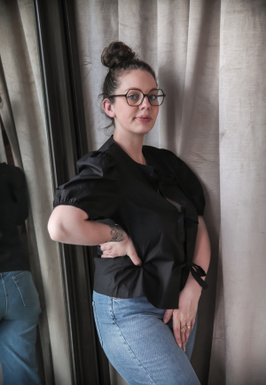 Blouse 3 noeuds Raphaelita