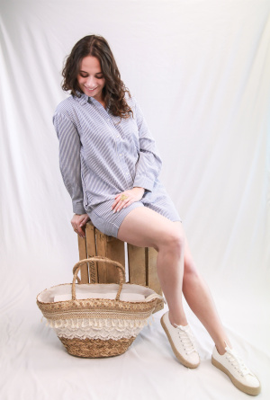 Combishort marinière Amélie