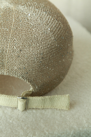 Casquette sequins la bree