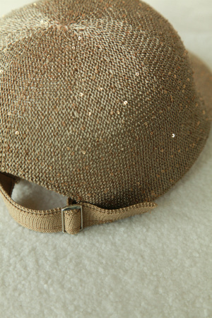 Casquette sequins la bree