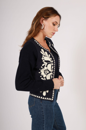 Bolero broderie palma