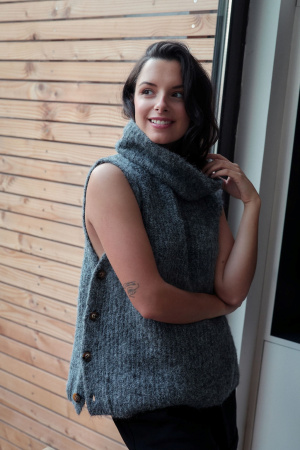Pull faby boutons