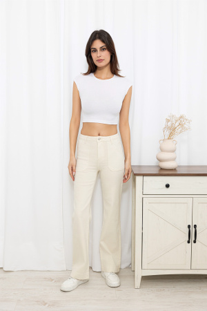 Pantalon flare cara
