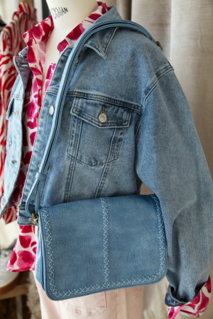 Sac rabat point de croix