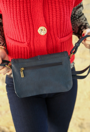 Sac rabat point de croix