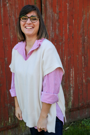 Pull sans manches lilia