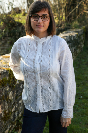 Chemisier froncé Louisa