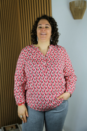 Blouse feuille