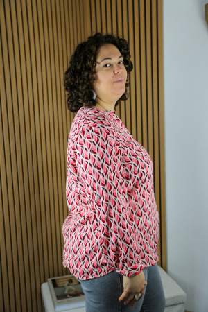 Blouse feuille