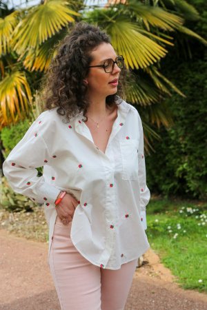Chemise fraise