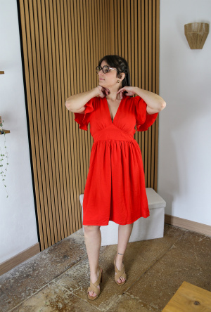 Robe courte irina