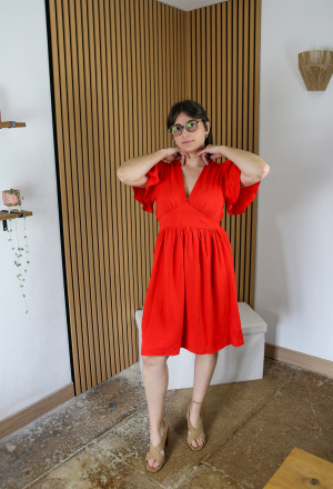 Robe courte irina