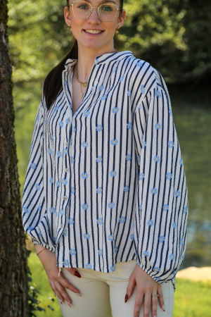 Chemise fleurette