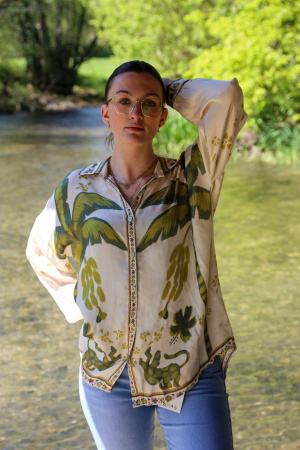 Chemise palmier