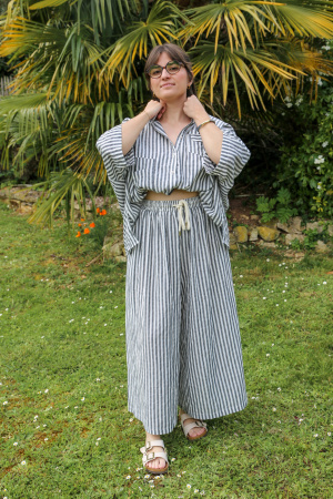 Pantalon jupe culotte dani