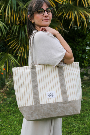 Sac plage smile