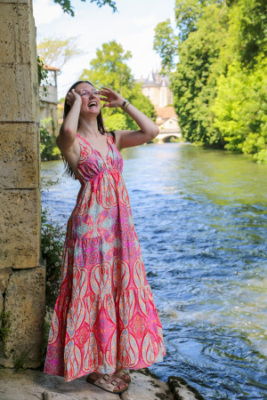 Robe longue julie