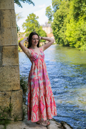 Robe longue julie