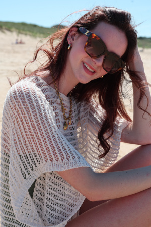 Pull crochet oversize