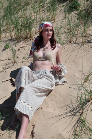Jupe culotte vague