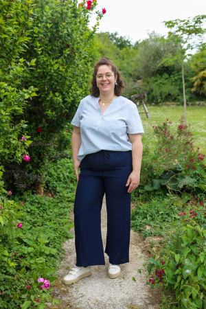 Pantalon large amila