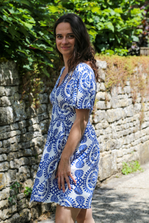 Robe courte brigitte