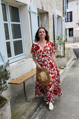 Robe longue carmen