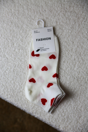 Socquettes coeur