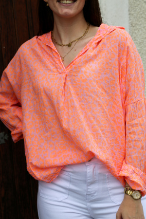 Blouse léopard