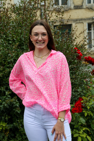 Blouse léopard