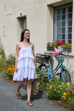 Robe volants léa
