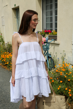 Robe volants léa