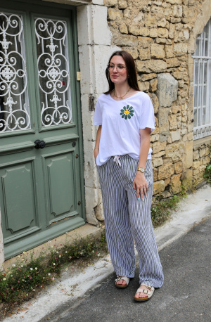 Pantalon fluide Lamy