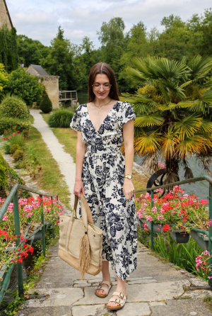 Robe longue geneviève